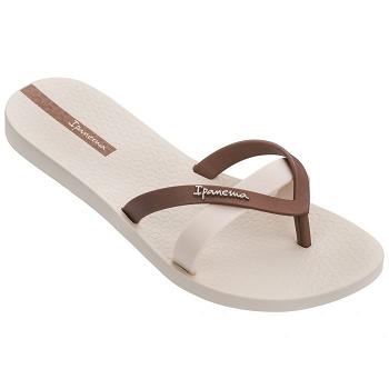 Ipanema Flip Flops Women Kirei Beige 906513KTC Ireland